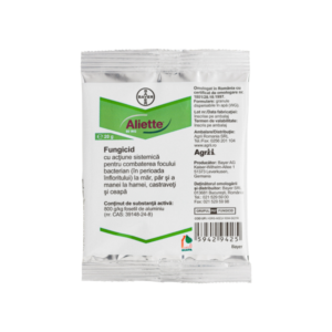 ALIETTE 80 WG,fungicid contra manei si a focului bacterian , 20 g