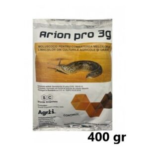 ARION PRO 3 G , Combate melci cu cochilie si limacsi, 400 g