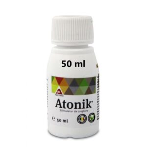 ATONIK Fertilizant pentru creșterea culturilor, 50 ml