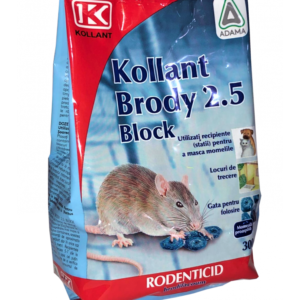 BRODY 2.5 BLOCK, Contra soarecilor si a sobolanilor, 300g