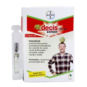 DECIS EXPERT 100 EC Insecticid pentru combaterea daunatorilor, 2.5 ml