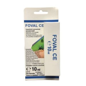 FOVAL CE Insecticid pentru combaterea dăunătorilor, 10 ml