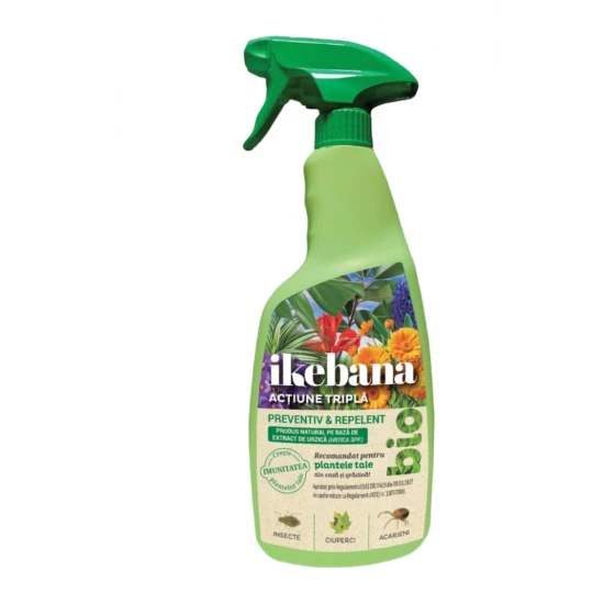 IKEBANA BIO Tratament cu actiune tripla, 750 ml