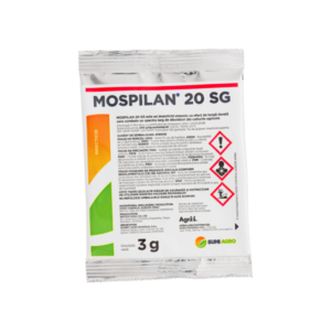 MOSPILAN 20 SG Insecticid pentru combaterea dăunătorilor, 3 g