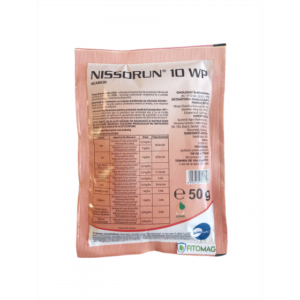 NISSORUN 10 WP Acaricid pentru combaterea dăunătorilor, 50 g