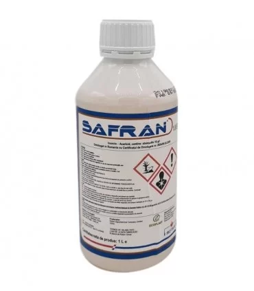SAFRAN 1.8 EC Insecticid acaricid pentru combaterea dăunătorilor, 1 l