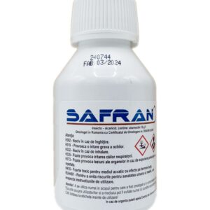 SAFRAN 1.8 EC Insecticid acaricid pentru combaterea dăunătorilor, 100 ml