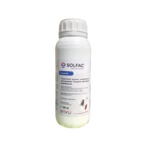SOLFAC TRIO EC 140 Insecticid pentru combaterea insectelor zburatoare si taratoare, 500 ml